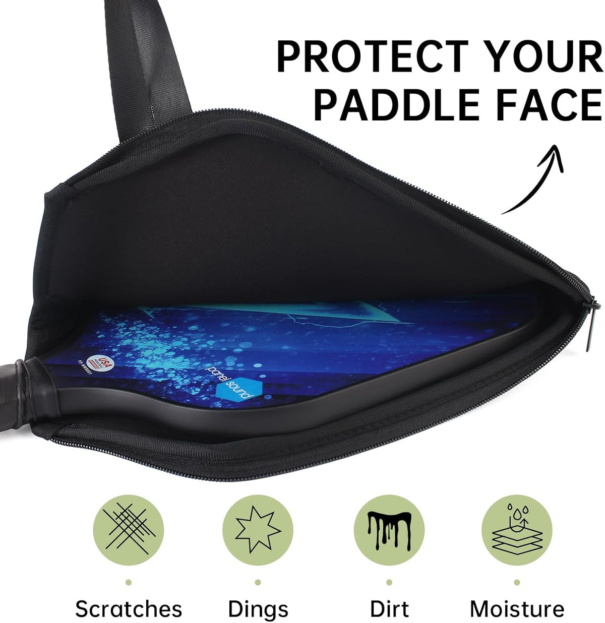 Pickleball Paddle Cover for Selkirk and Joola Paddles