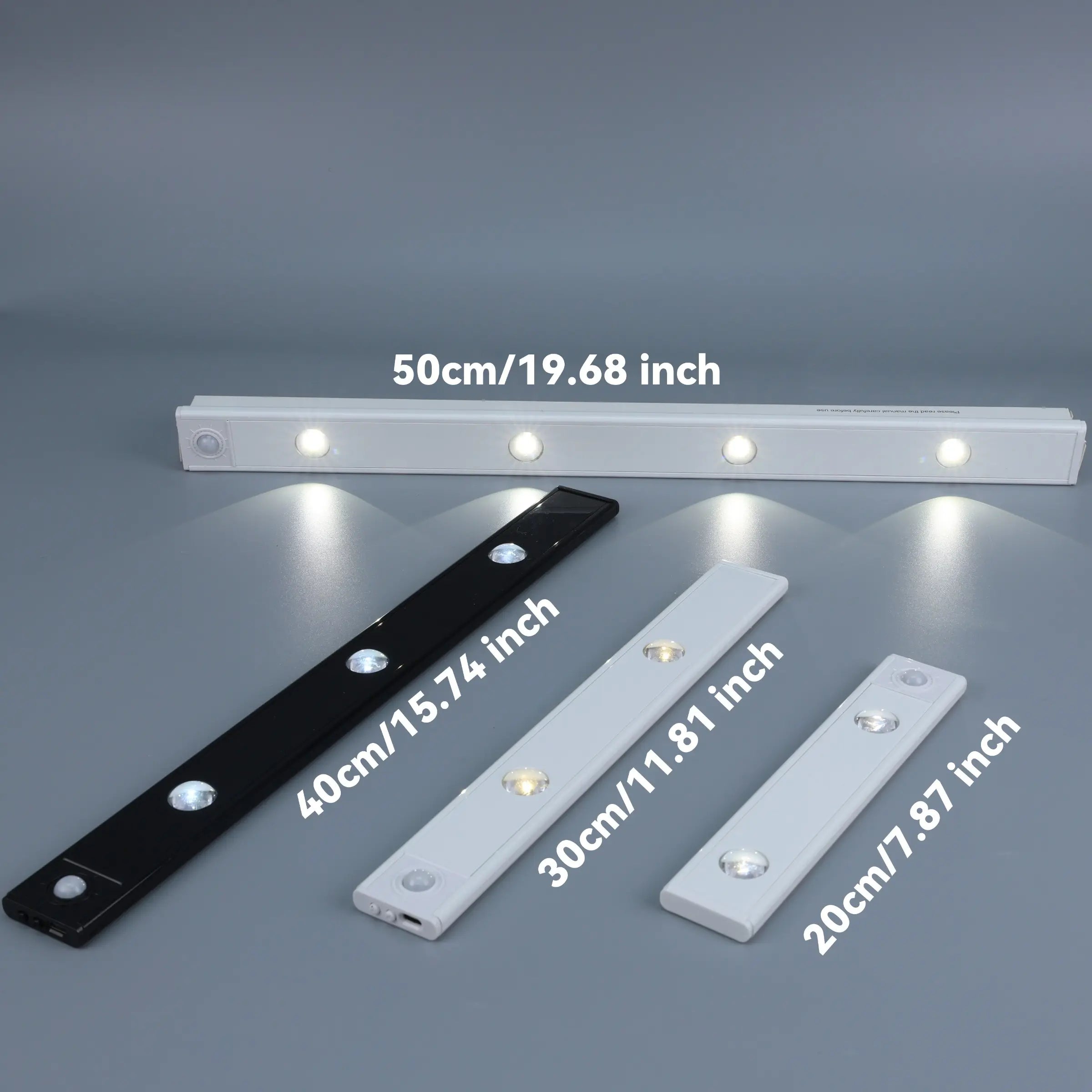 Motion Sensor Light, Usb-Rechargeable LED Sensor Lamp with Adjustable Lighting Modes, Wireless LED Light for Kitchen Cabinets, Bedrooms and Wardrobes, Night Light for Home Decor and Ambient Lighting #GLOBAL PICKS