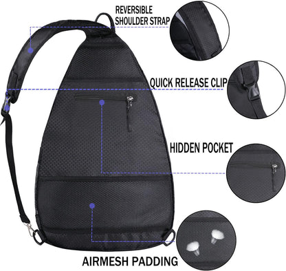 Premium Pickleball Backpack and Paddle Case for Men and Women - Versatile Travel Sling Bag for Pickleball Equipment