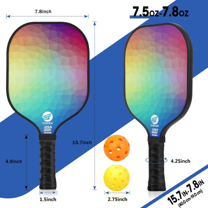 Professional Pickleball Paddle Set of 2 - USAPA Approved