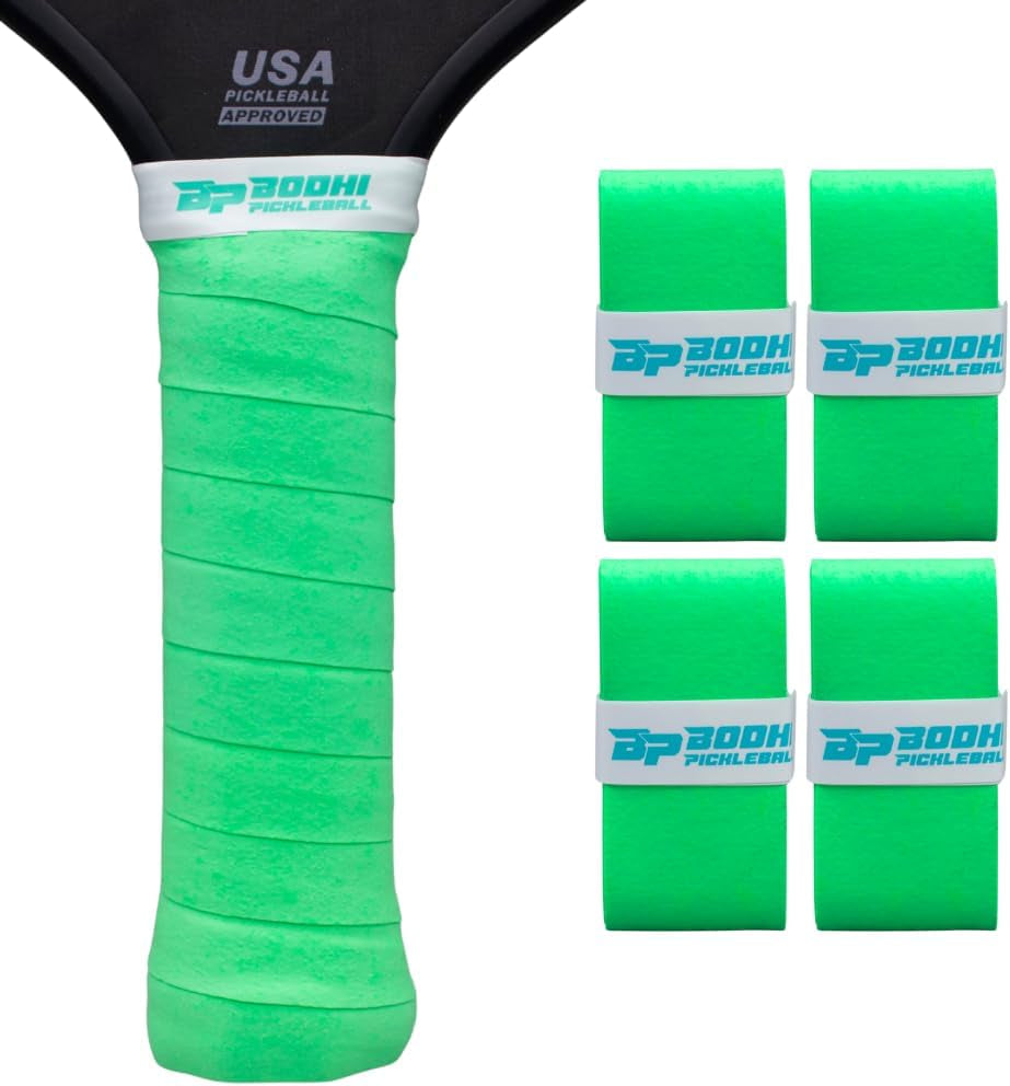 Drytack Premium Pickleball Overgrips - Preferred Choice of Professional Players - Semi-Dry and Absorbent for Enhanced Comfort and Durability