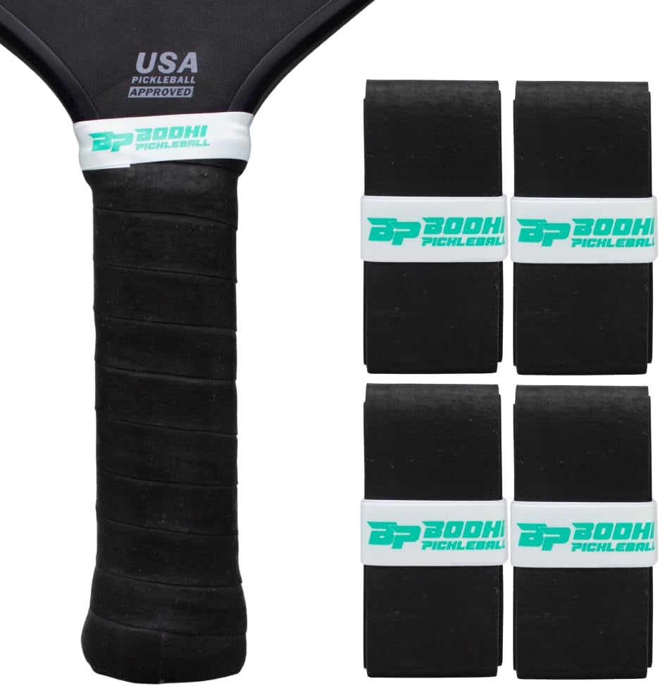 Drytack Premium Pickleball Overgrips - Preferred Choice of Professional Players - Semi-Dry and Absorbent for Enhanced Comfort and Durability