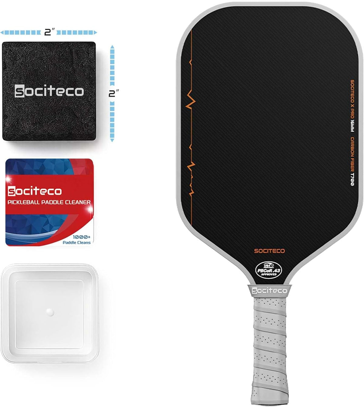 Carbon Fiber Pickleball Paddle Cleaning Eraser