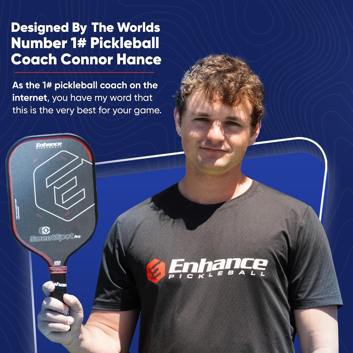 JAEKERN Sweetspot Pro Paddle on court
