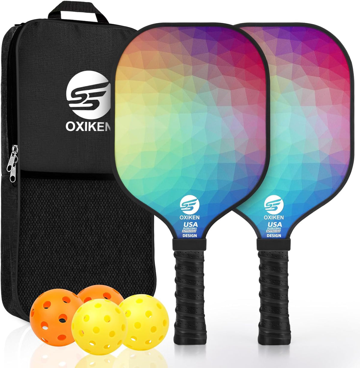 Professional Pickleball Paddle Set of 2 - USAPA Approved