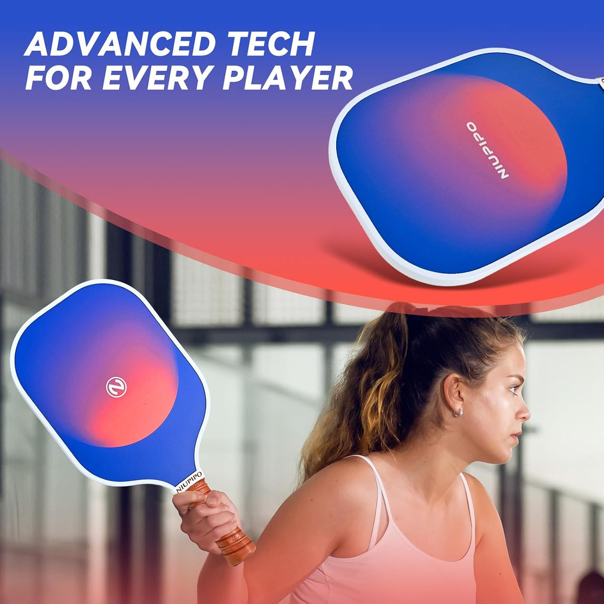 USAPA Approved Pickleball Paddle Set - Carbon Fiber & Fiberglass Hybrid with Polypropylene Honeycomb Core, Cushioned Grip, Includes Bag/Cover, Available in Sets of 1, 2, or 4 for Men and Women