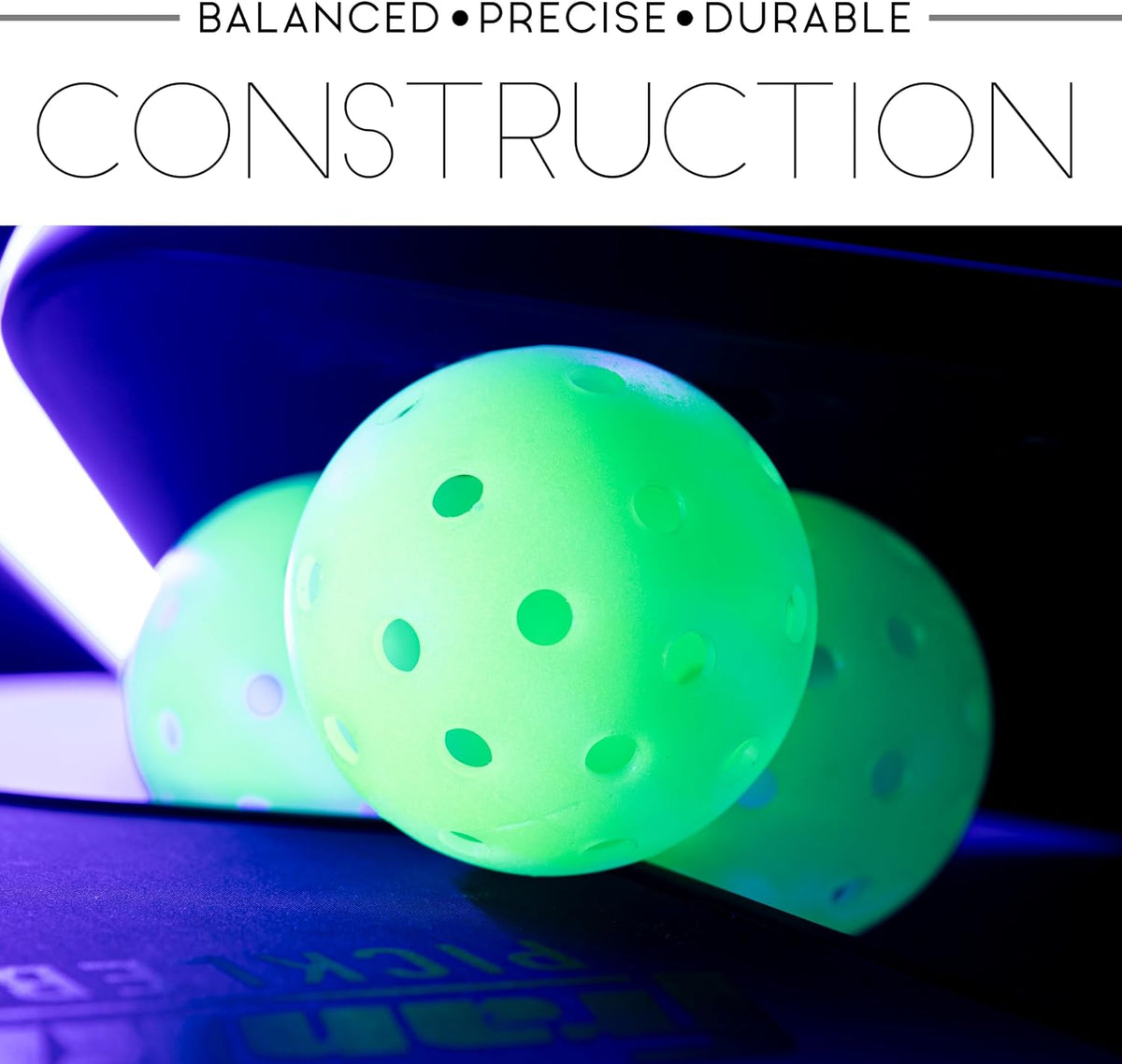 Franklin Sports X-40 Glow-in-the-Dark Pickleballs