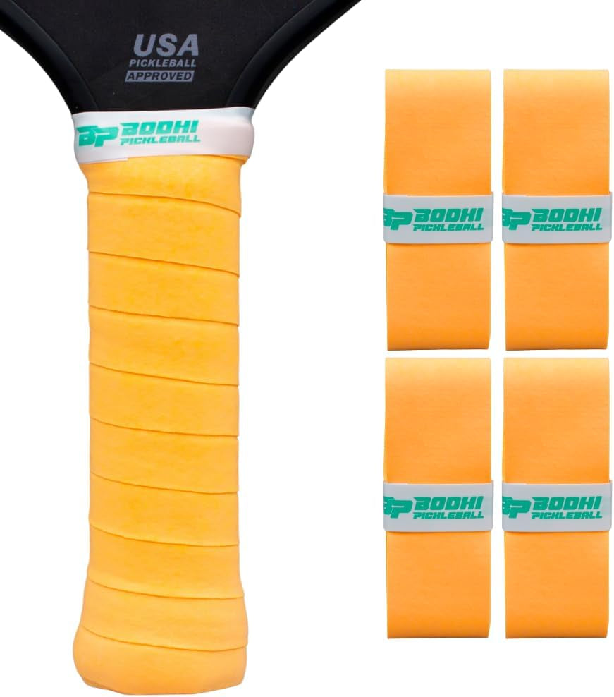 Drytack Premium Pickleball Overgrips - Preferred Choice of Professional Players - Semi-Dry and Absorbent for Enhanced Comfort and Durability