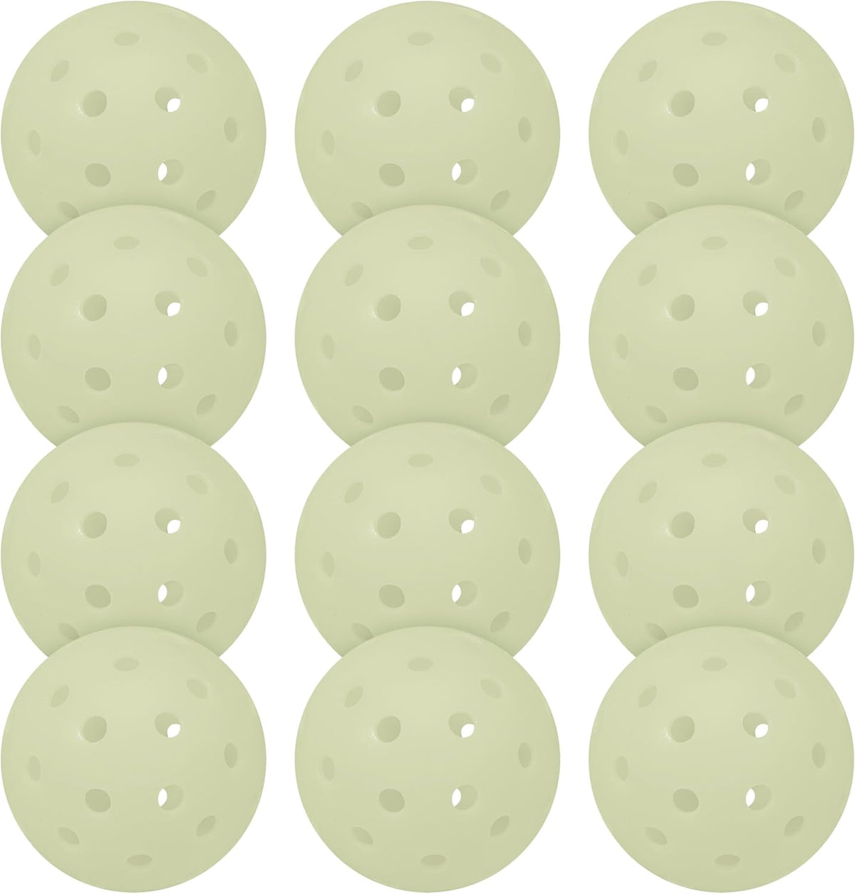 Franklin Sports X-40 Glow-in-the-Dark Pickleballs