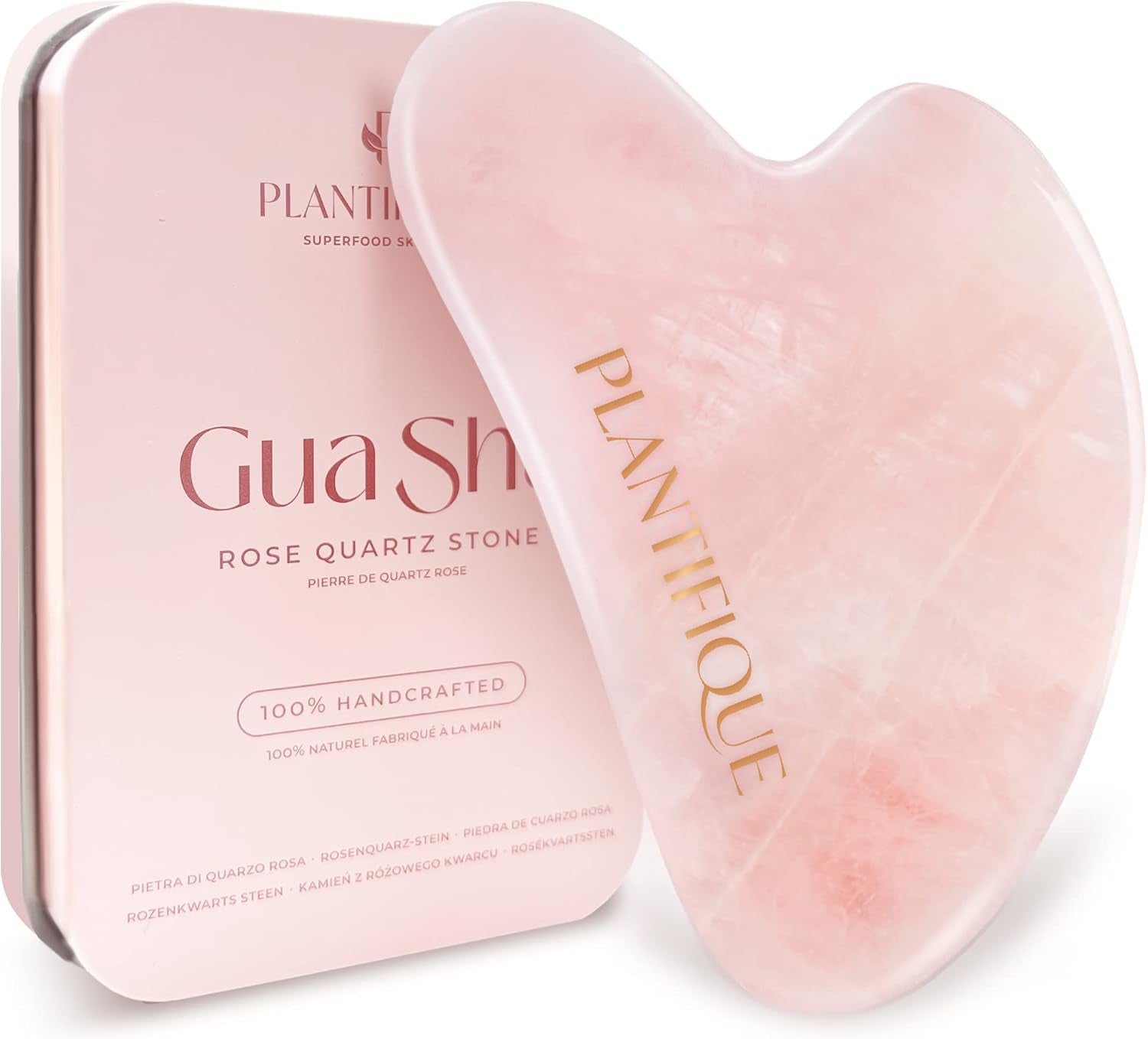 Stainless Steel Gua Sha and Ice Roller for Face & Body - Cooling Facial Tool Set to Reduce Puffiness, Improve Lymphatic Drainage & Soothe Skin